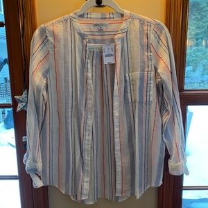 NWT J. Crew striped button down